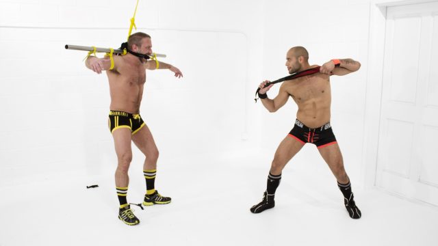 Photo of Leo Forte Flogs Dirk Caber